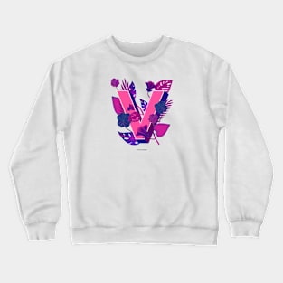 V initial Crewneck Sweatshirt